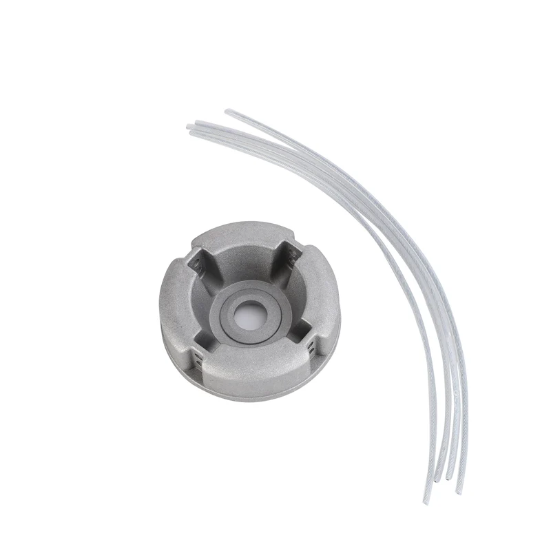 💪 Durable Aluminum Trimmer Head with Steel Wires – Heavy-Duty Weed Eater Replacement for Tough Grass
