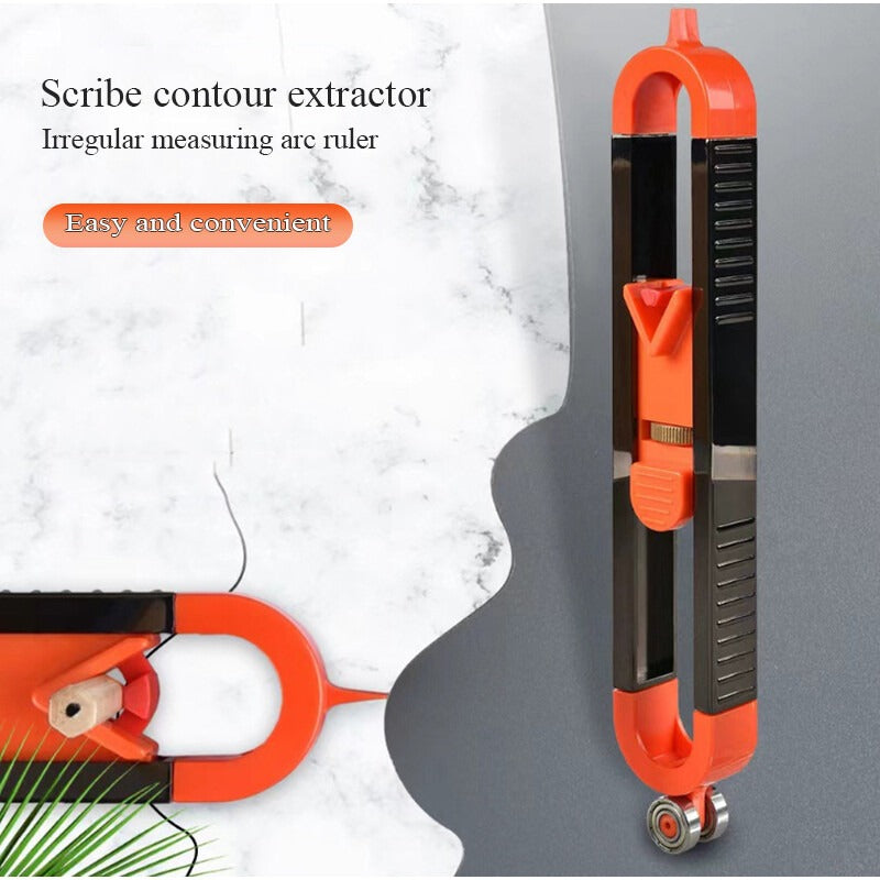 🔧 Contour Scribe Tool with Pulley & Pointer