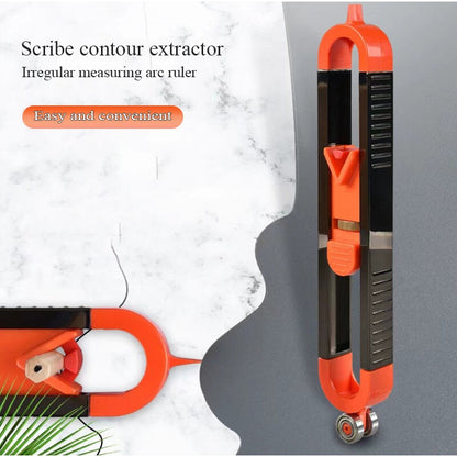 🔧 Contour Scribe Tool with Pulley & Pointer