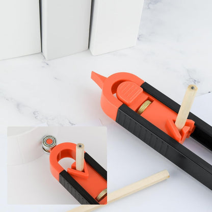 🔧 Contour Scribe Tool with Pulley & Pointer
