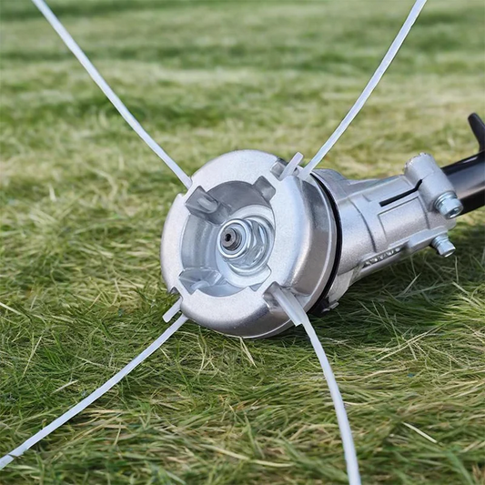 💪 Durable Aluminum Trimmer Head with Steel Wires – Heavy-Duty Weed Eater Replacement for Tough Grass