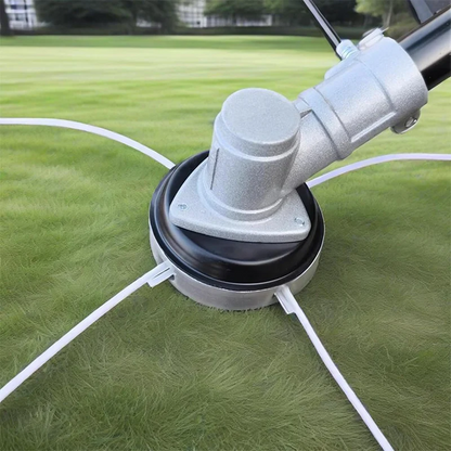 💪 Durable Aluminum Trimmer Head with Steel Wires – Heavy-Duty Weed Eater Replacement for Tough Grass
