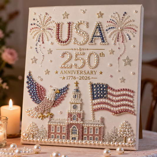 250th Anniversary DIY Pearl Painting Kit ✨❤️‍🔥