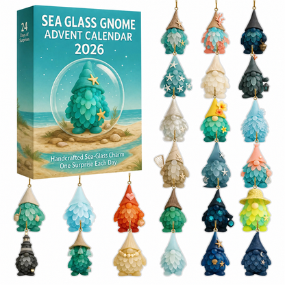 🌊🧝‍♂️Sea Glass GnomeAdvent Calendar