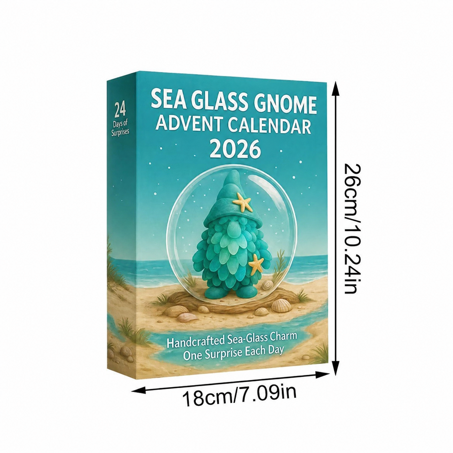 🌊🧝‍♂️Sea Glass GnomeAdvent Calendar