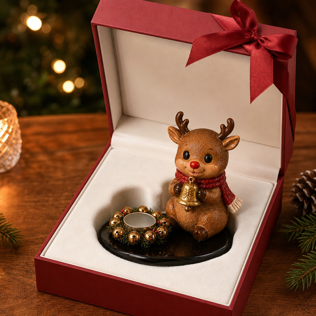 🎄Charming Ceramics Tealight Holder Collection For Christmas Moments