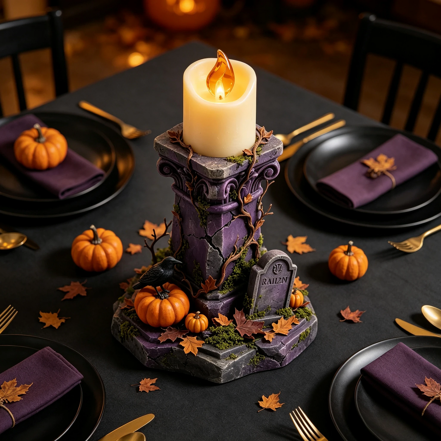 🕯️Halloween Spooky Halloween Table Decor🎃