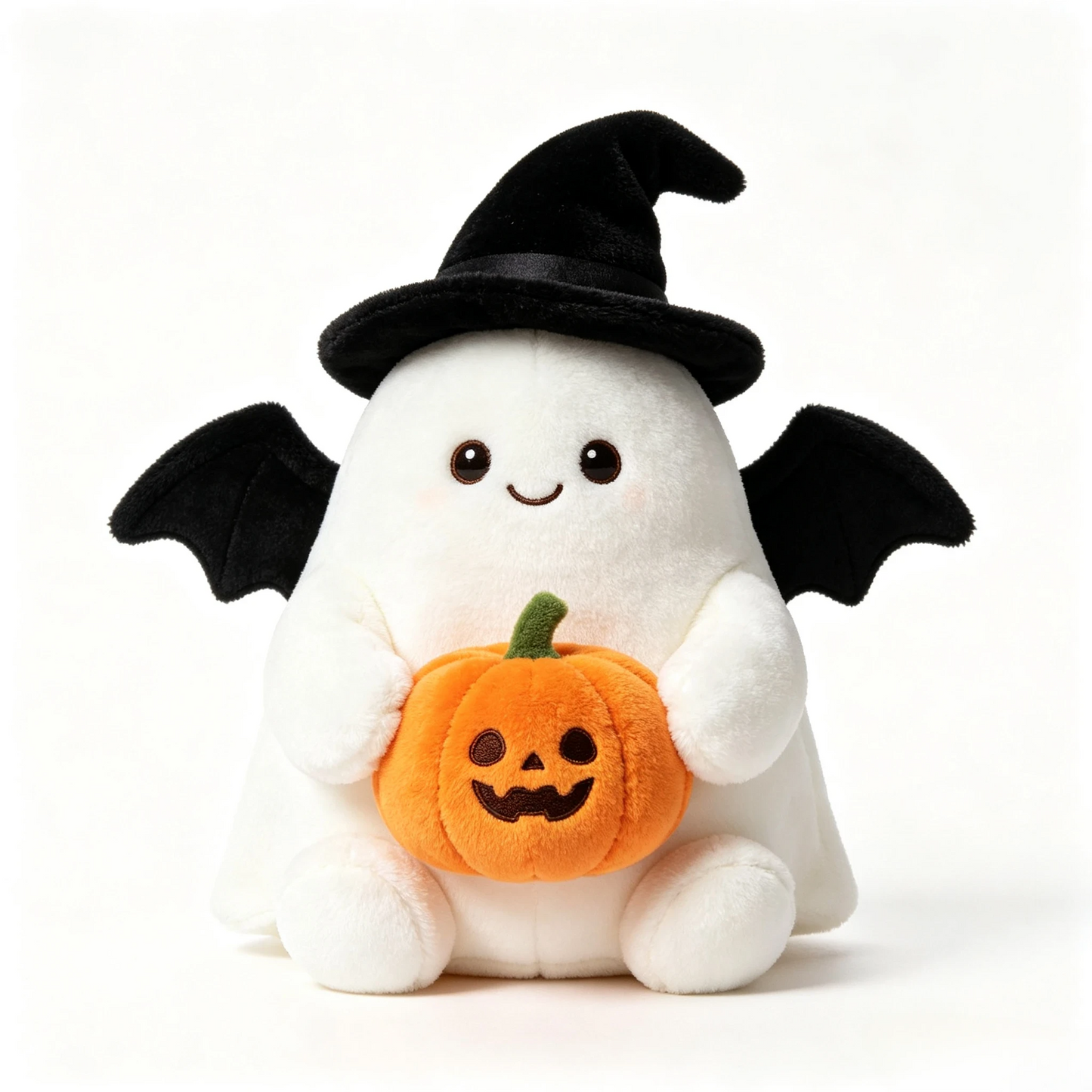 👻Halloween Cute Ghost Plush Doll, Spooky‑Cute Stuffed Ghost Toy for Home Party Decoration, Ideal Halloween Holiday Gift