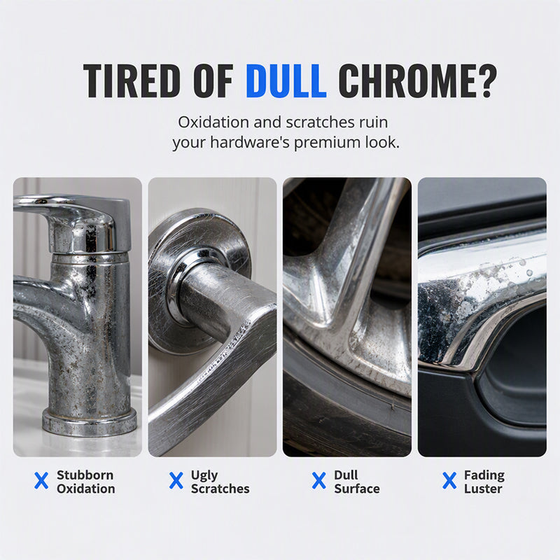 Professional Chrome Repair Pen| Professional Metal Chrome Touch-Up Liquid