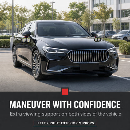 🔥🚗 360° Blind Spot Wide-Angle Rearview Mirror