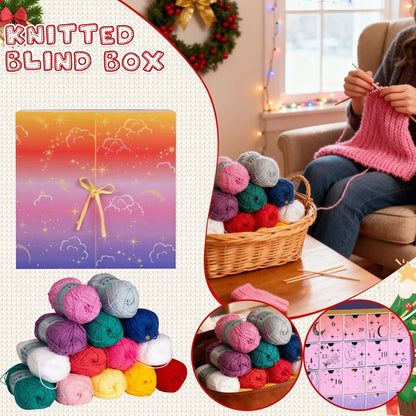 🧶Crochet Yarn Advent Calendar Box  2026🎉– 24 days featuring yarn, crochet tools, patterns, and creative surprises.