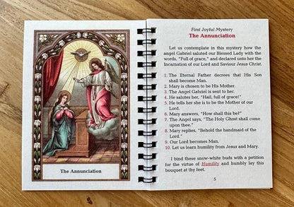 ✝️Pocket Size Rosary Meditation Book✝️The Rosary The Prayer That Saved My Life