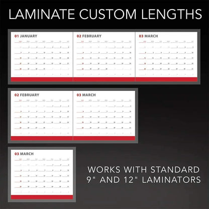 📜 9 Inch 100ft Roll Laminating Film | 3 Mil Ultra Clear Heat Laminator Roll Film