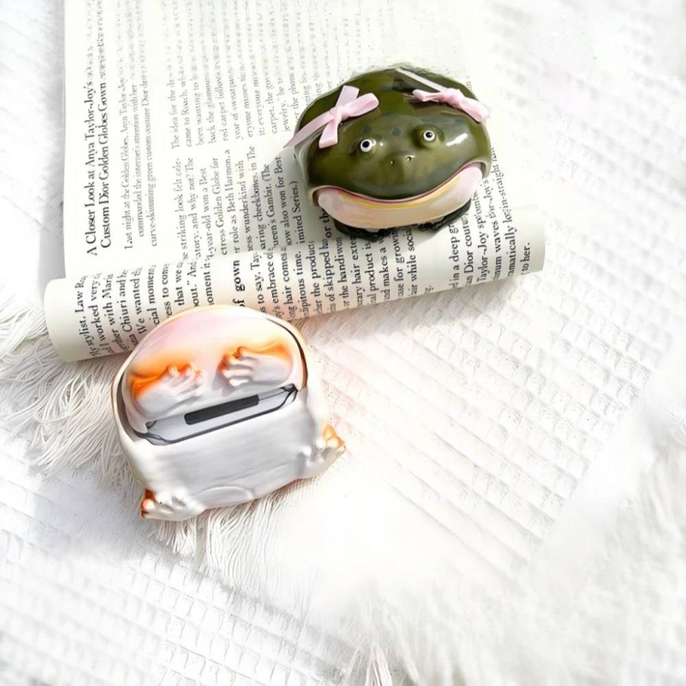 🐸Fun 3D Frog-Shaped AirPods Case