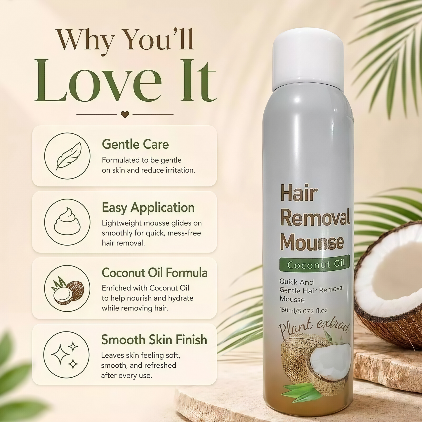 Hair Removal Mousse
