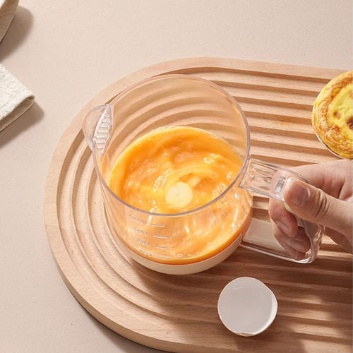 🥚Multi‑Functional Manual Egg Beater Measuring Cup