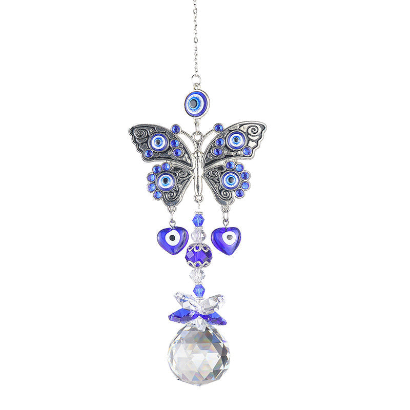 😈👁️Bohemian Style Crystal Light Catcher Decor