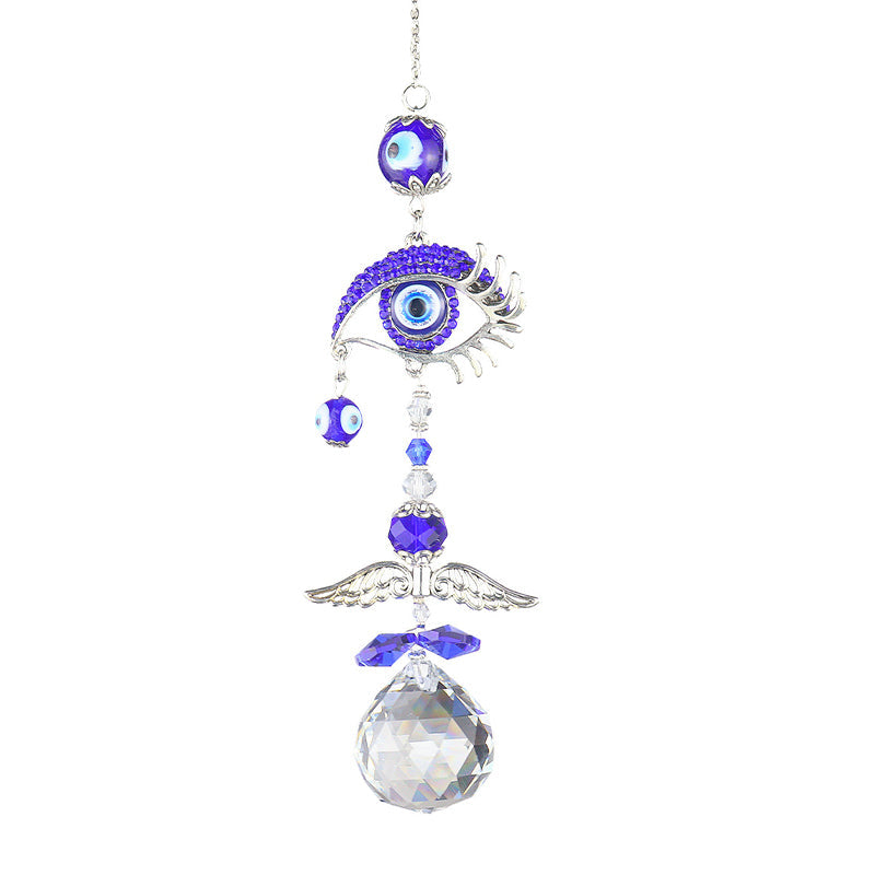 😈👁️Bohemian Style Crystal Light Catcher Decor