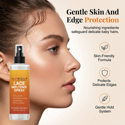 🧑‍🦱 Lace Melting Spray | Extreme Firm Hold Wig Lace Adhesive Spray