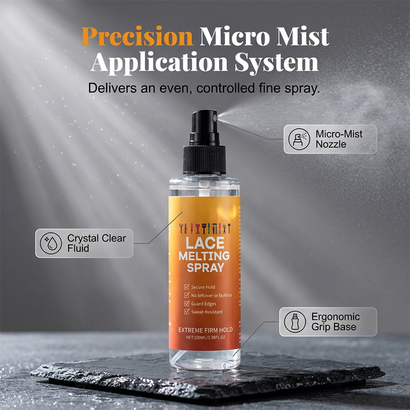 🧑‍🦱 Lace Melting Spray | Extreme Firm Hold Wig Lace Adhesive Spray