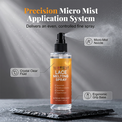 🧑‍🦱 Lace Melting Spray | Extreme Firm Hold Wig Lace Adhesive Spray