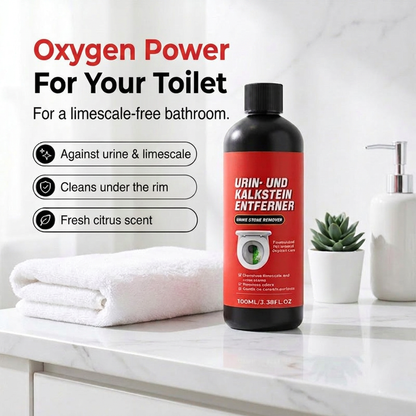 ✨🧪 Powerful Toilet Cleaner | Effortlessly removes years of urine stains and limescale—no strenuous scrubbing required.