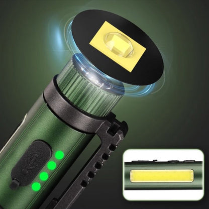 🔦🧲Multifunctional Magnetic Pen-Style Work Light – Portable, Rotatable LED Work Flashlight; Hands-Free Lighting with Magnetic Base