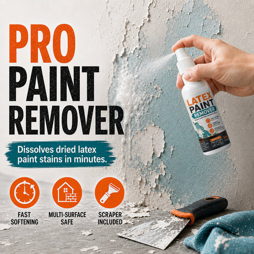 2-Pack Multi-Surface Latex Paint Remover Spray
