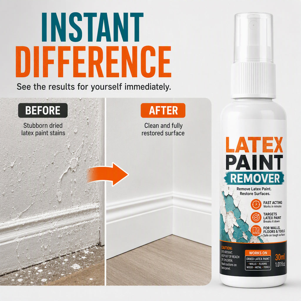 2-Pack Multi-Surface Latex Paint Remover Spray