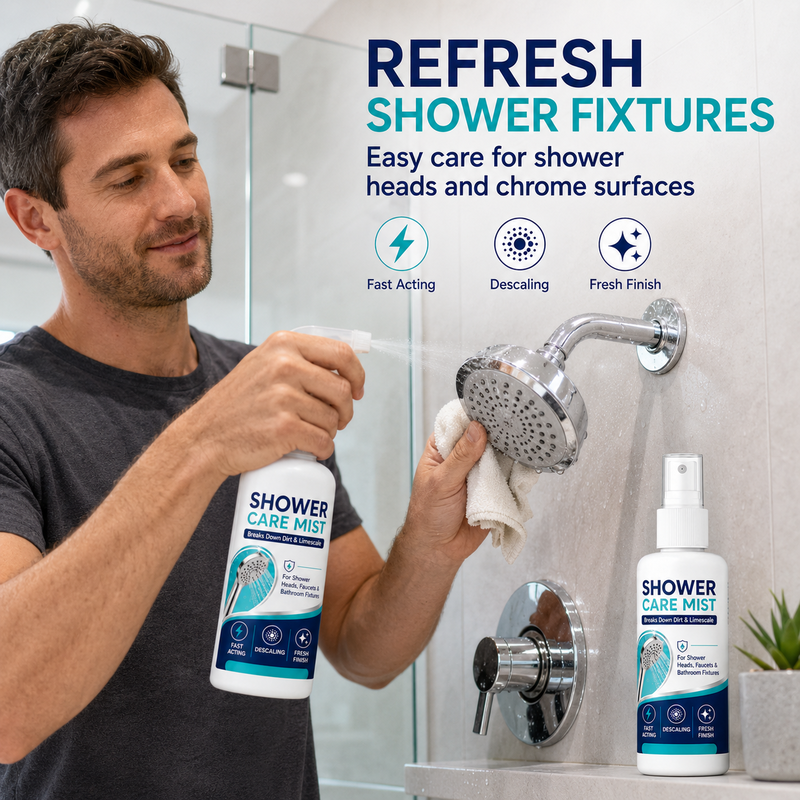 🧼 Shower Care Mist Bathroom Cleaning Spray