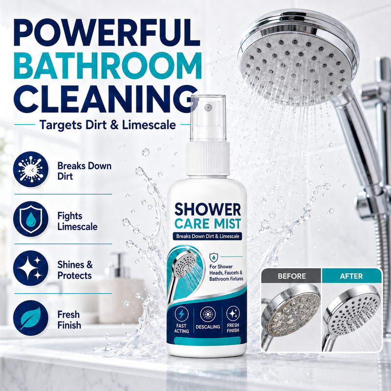 🧼 Shower Care Mist Bathroom Cleaning Spray
