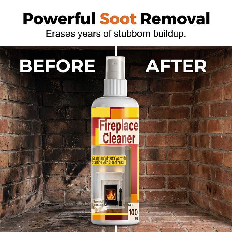 🔥Fast-Acting and Convenient Fireplace Cleaner