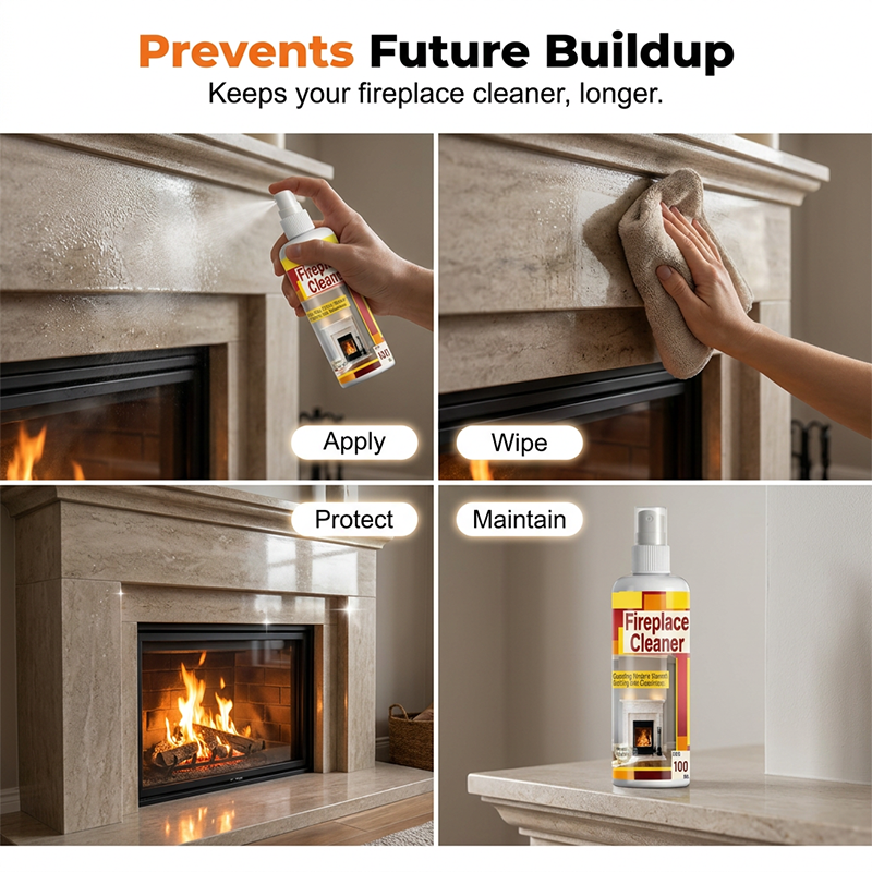 🔥Fast-Acting and Convenient Fireplace Cleaner