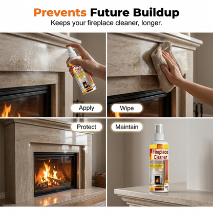 🔥Fast-Acting and Convenient Fireplace Cleaner