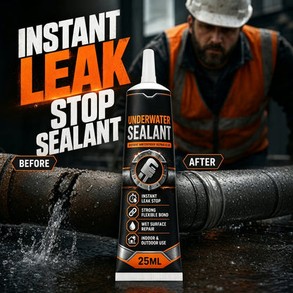 💧⚒️Underwater Sealant Instant Waterproof Repair Glue（2PCS） – Powerful waterproofing; effectively repairs leaks, cracks, and gaps.