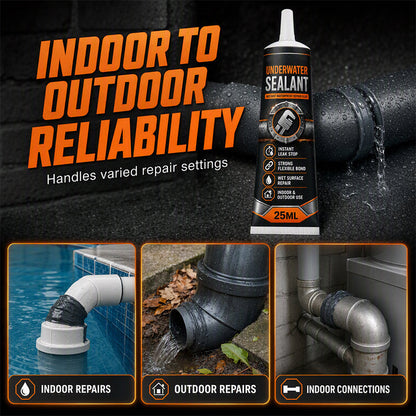 💧⚒️Underwater Sealant Instant Waterproof Repair Glue（2PCS） – Powerful waterproofing; effectively repairs leaks, cracks, and gaps.