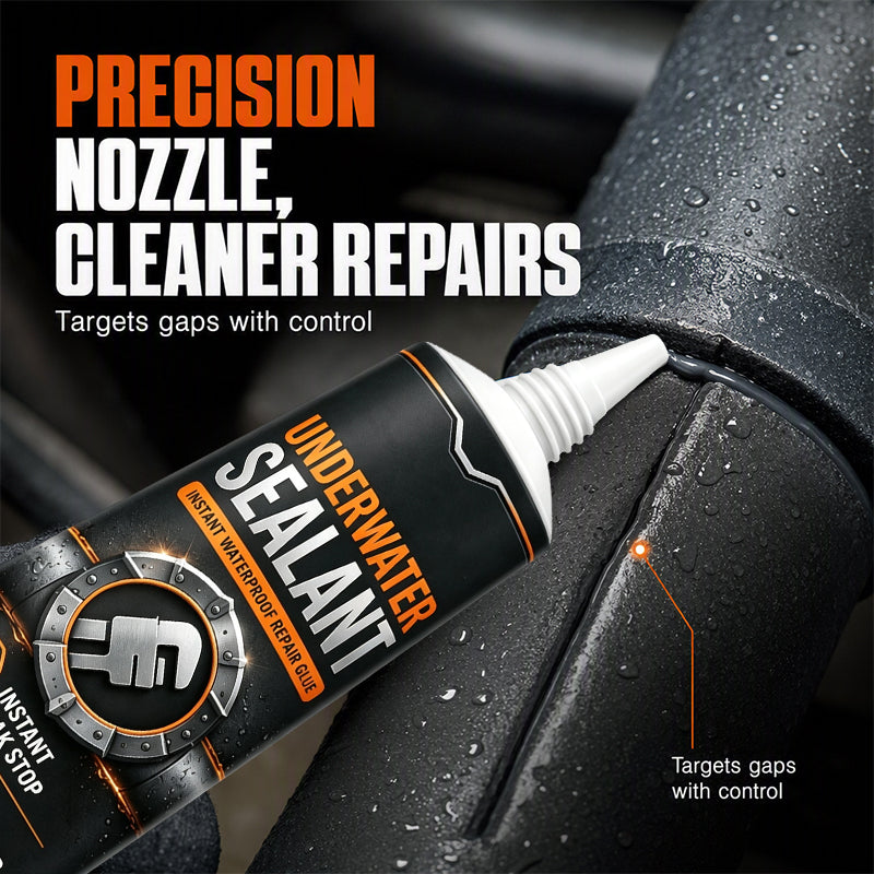 💧⚒️Underwater Sealant Instant Waterproof Repair Glue（2PCS） – Powerful waterproofing; effectively repairs leaks, cracks, and gaps.