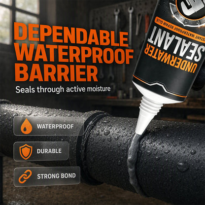 💧⚒️Underwater Sealant Instant Waterproof Repair Glue（2PCS） – Powerful waterproofing; effectively repairs leaks, cracks, and gaps.