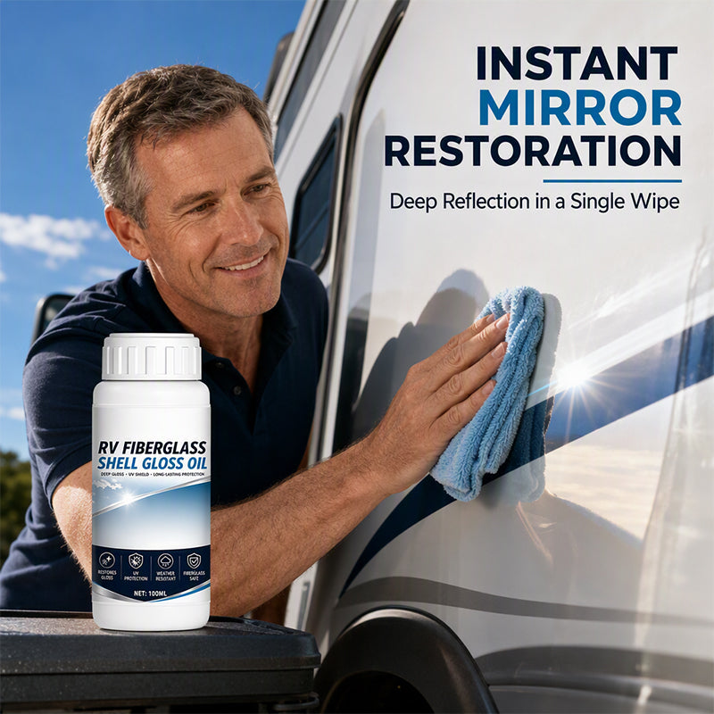 ✨RV Fiberglass Gloss Oil Shine Restorer