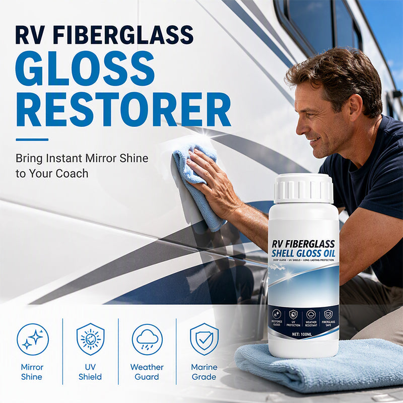 ✨RV Fiberglass Gloss Oil Shine Restorer