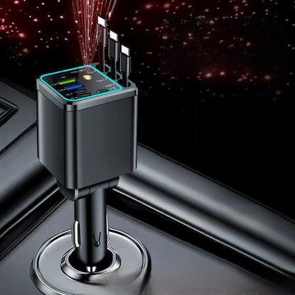 ⚡7-in-1 Retractable Car Charger