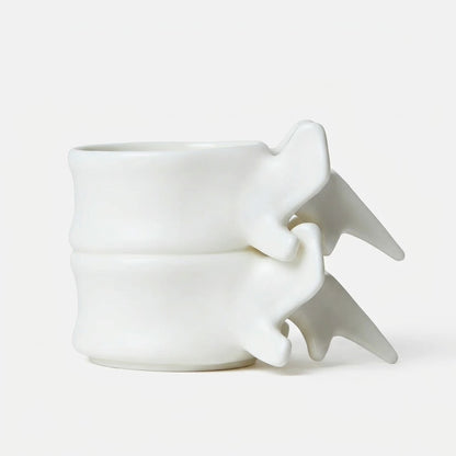 🦴 Spine Vertebra Ceramic Mug | Unique Anatomy Coffee Cup
